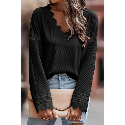 Hayden Amaris | Elegant Sweater With Lace