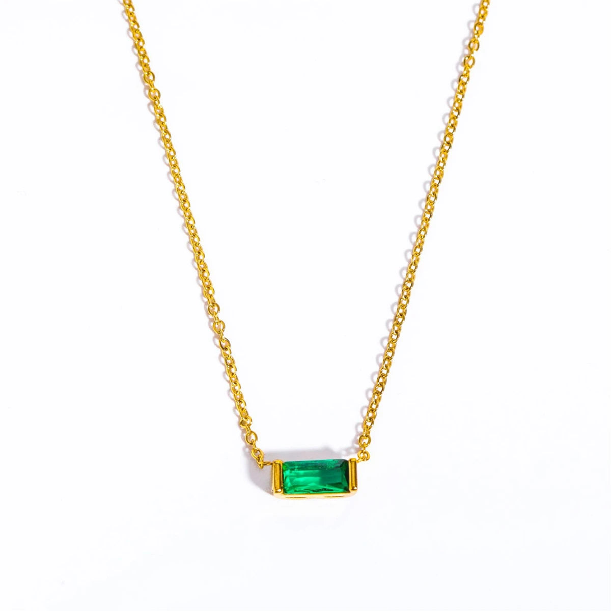 Hayden Nevaeh | Stainless Steel Birthstone Necklace