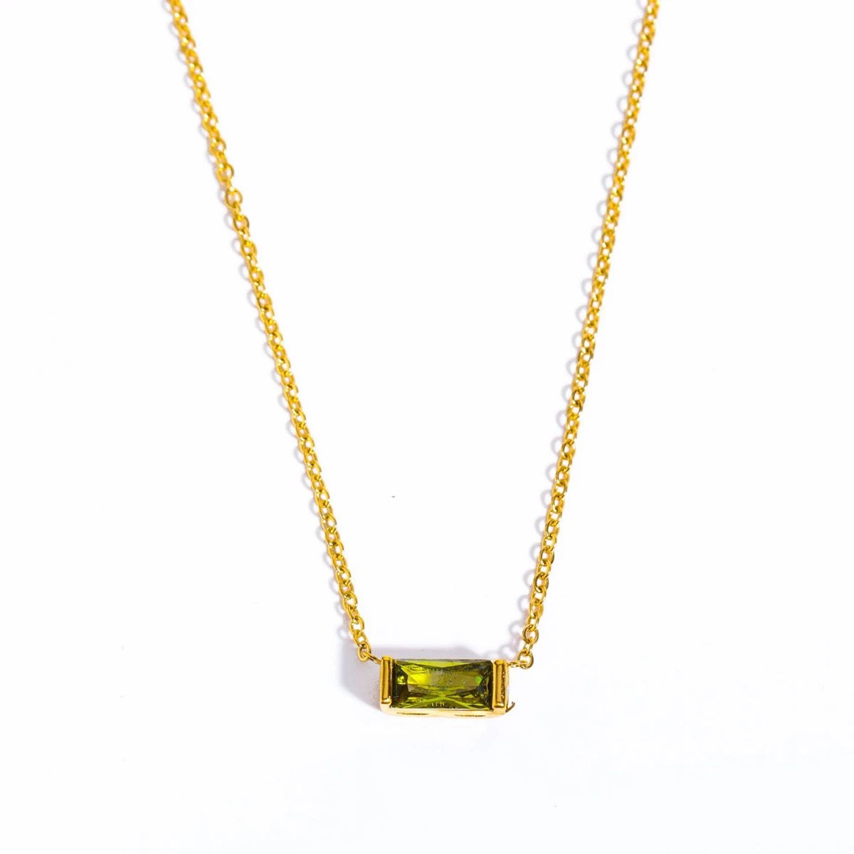 Hayden Nevaeh | Stainless Steel Birthstone Necklace