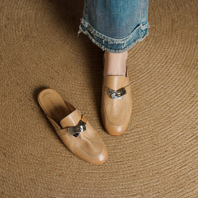 Hayden Amalia™ | Elegant Leather Mules