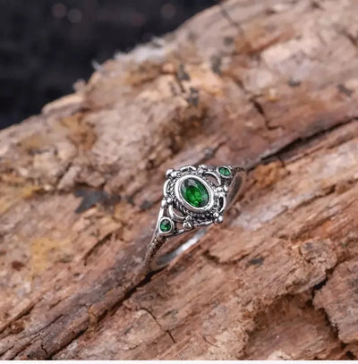 Hayden Brooke | Vintage Emerald BOHO Ring