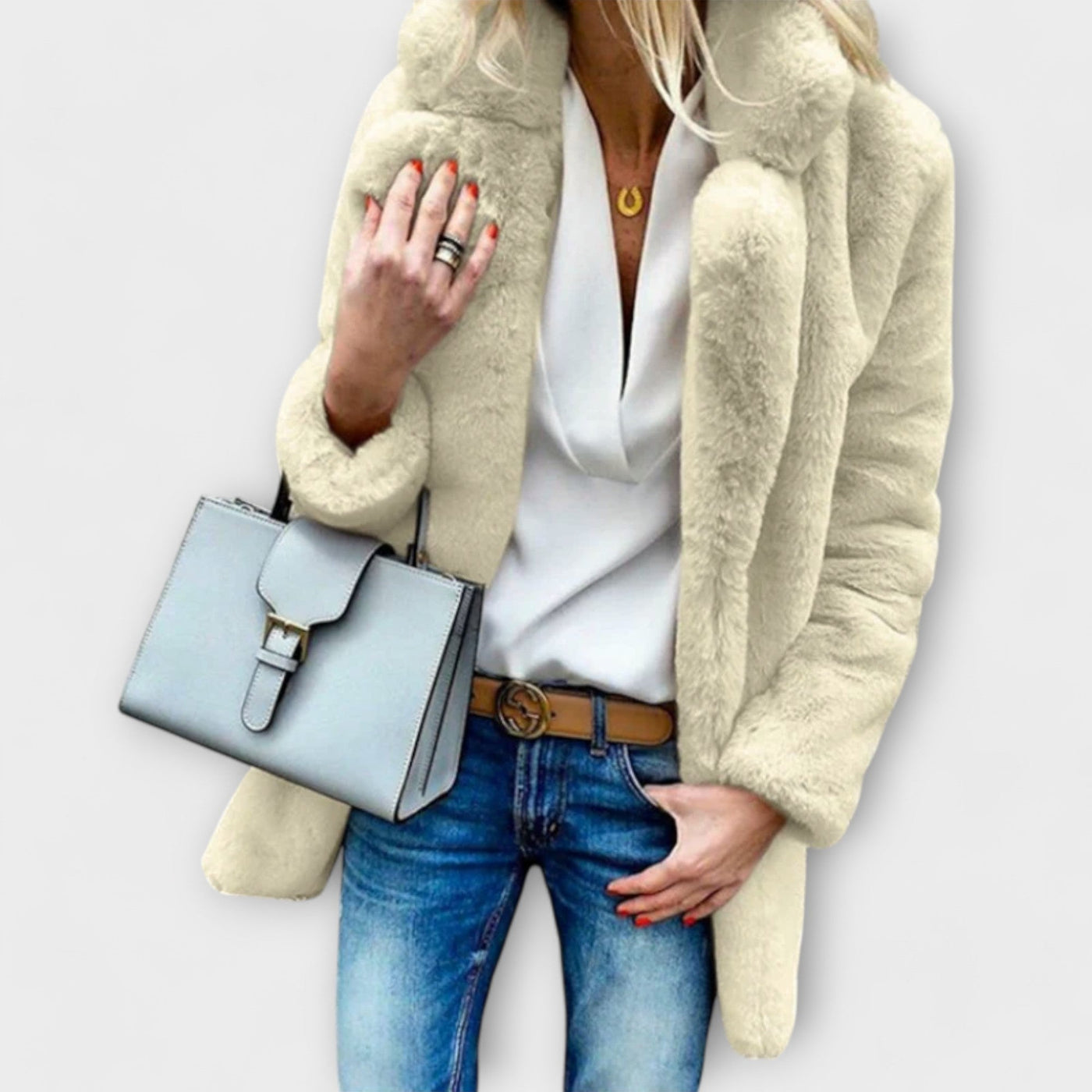 Hayden Sabrina | Warm and Fluffy Winter Jacket