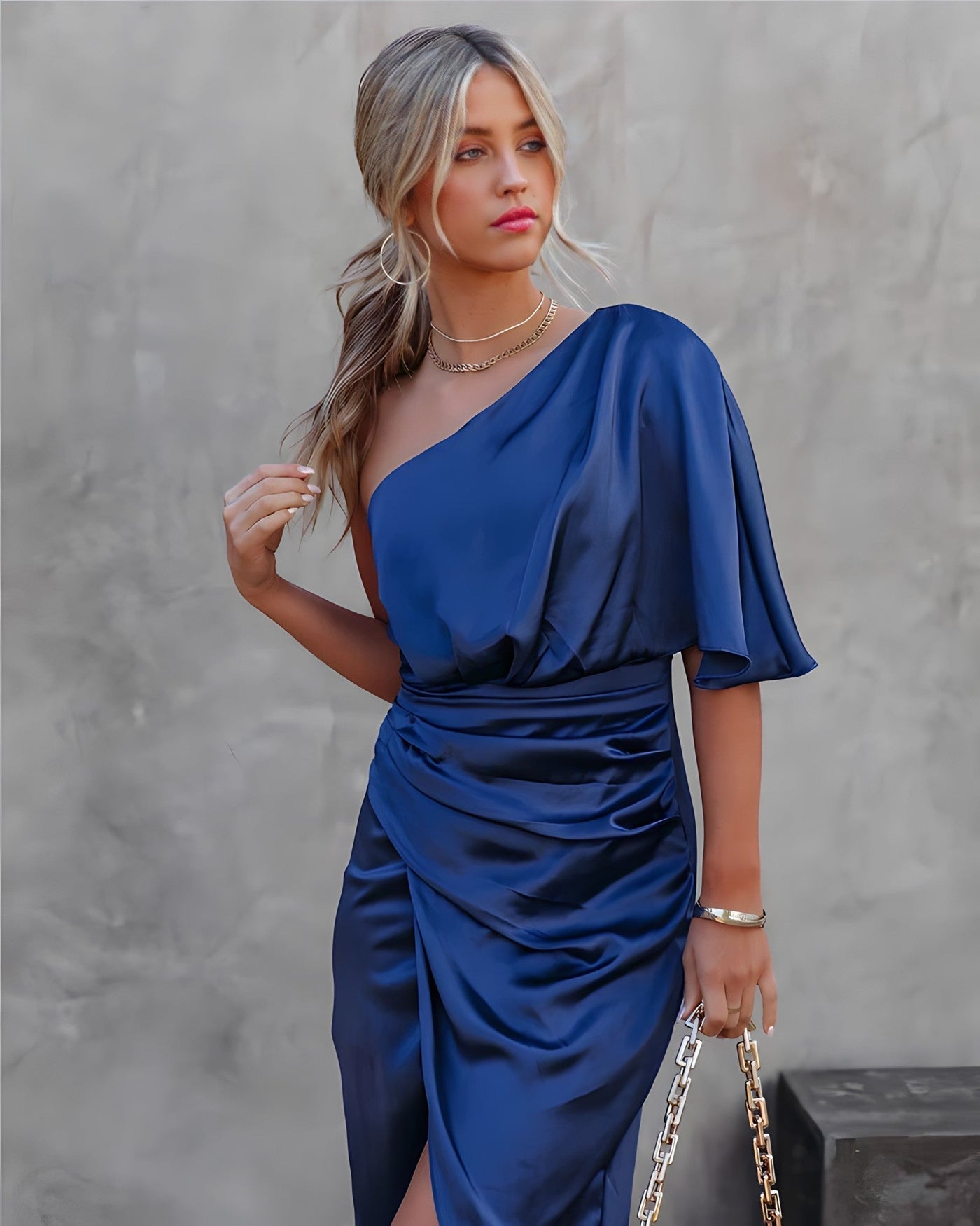 Hayden Celeste - Silk Cocktail Sundress