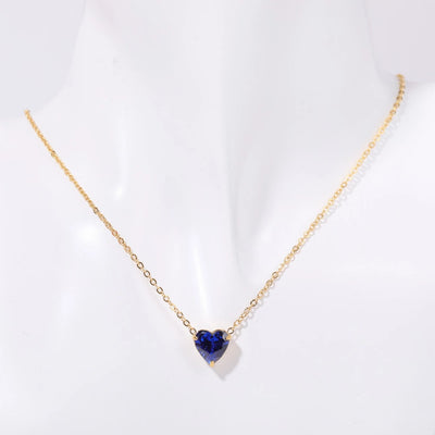 Hayden Sage | Birthstone Necklace Hearth Stone