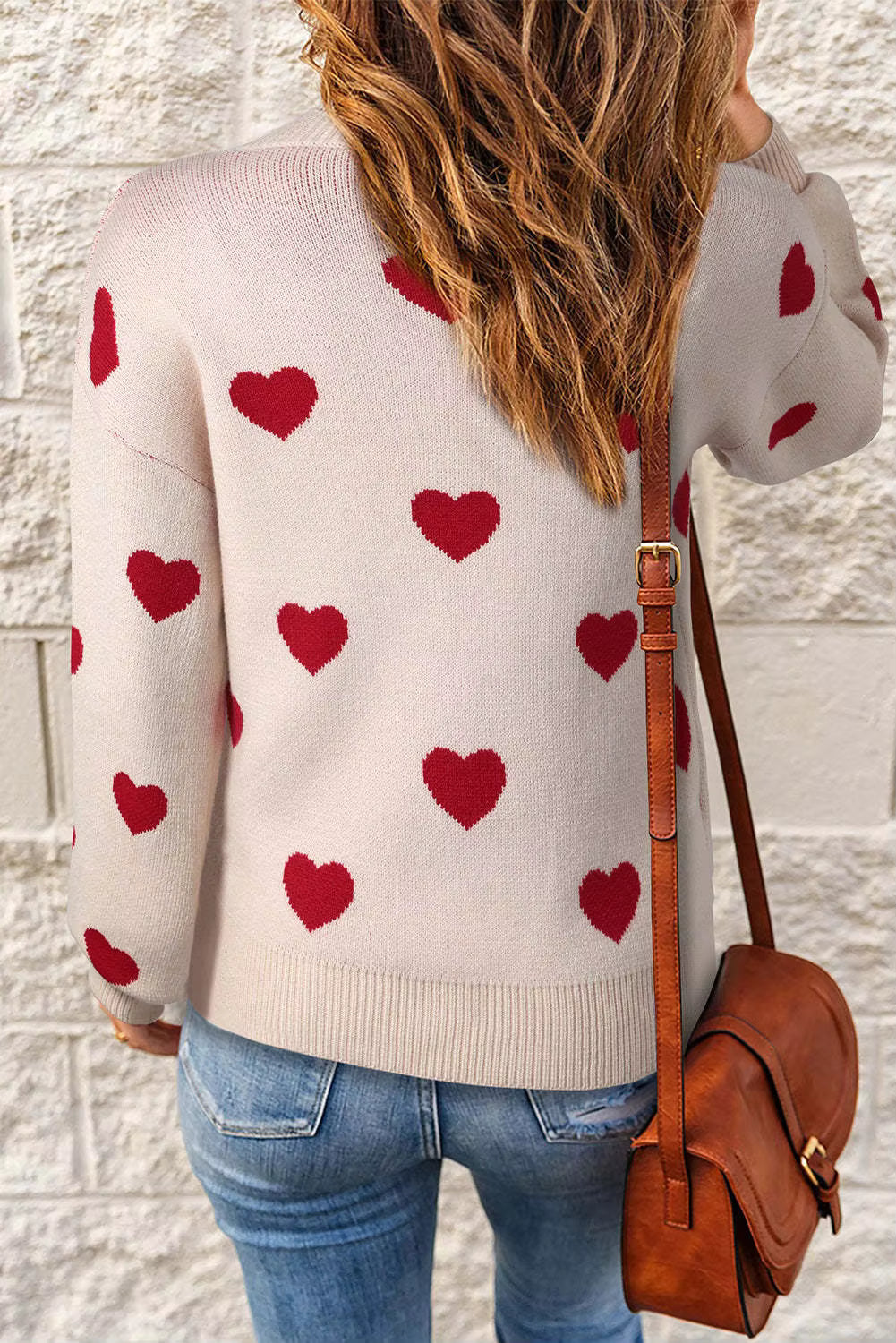 Hayden Laura™ | Elegant Hearts Sweater