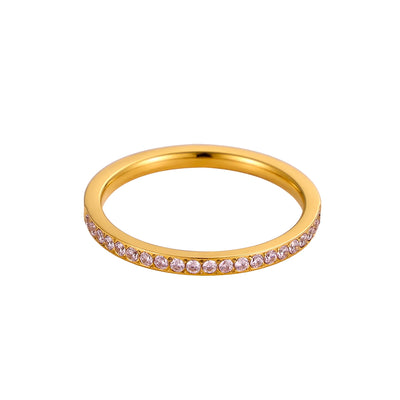 Hayden Carla |  Mini Zircon Birthstone Rings