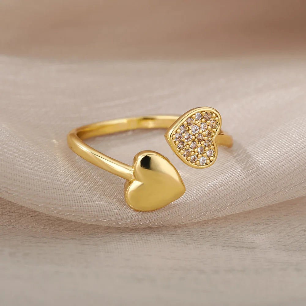 Hayden Britt | Double Heart Ring