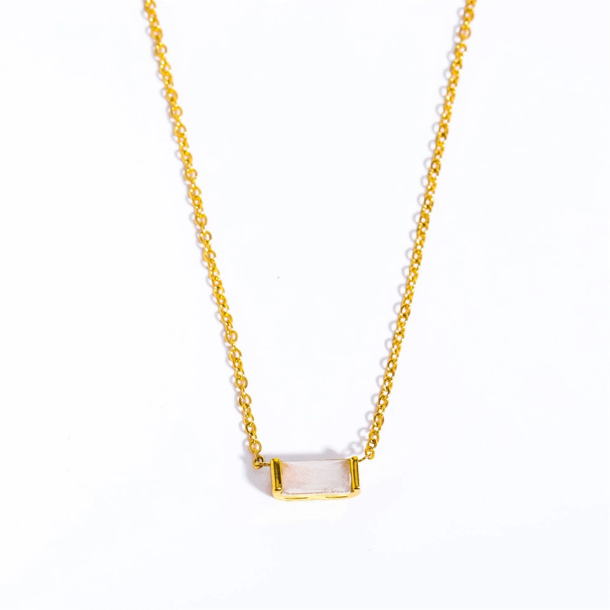 Hayden Nevaeh | Stainless Steel Birthstone Necklace