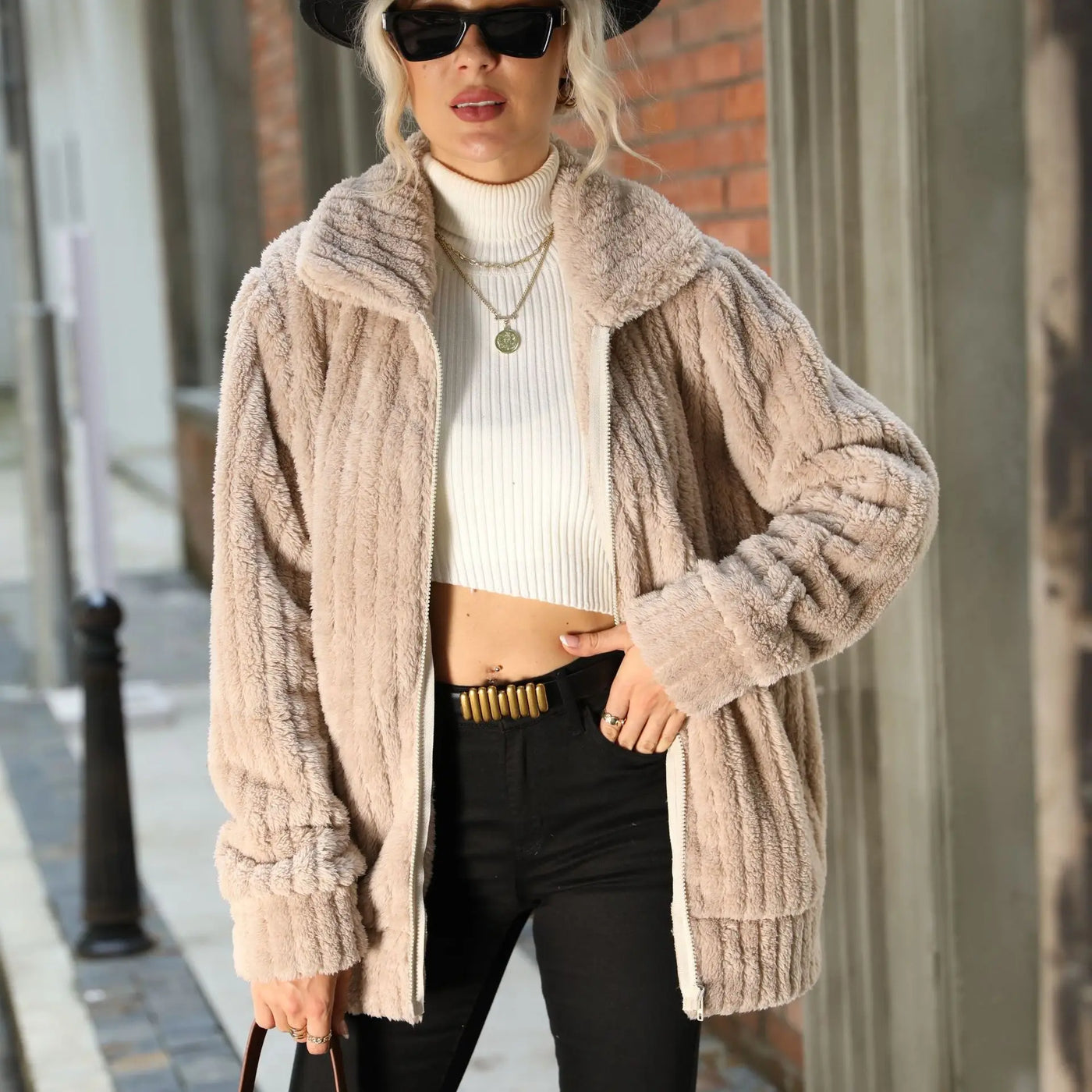 Hayden Iris | Elegant Fur Jacket