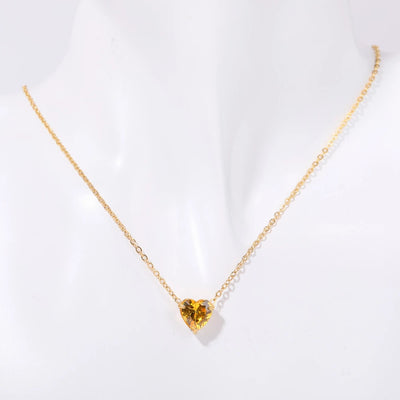 Hayden Sage | Birthstone Necklace Hearth Stone