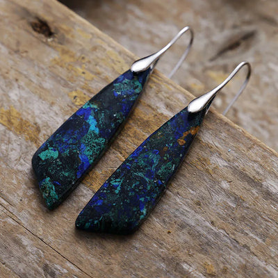 Hayden Amelia | Vintage Earrings With Colored Natural Stones