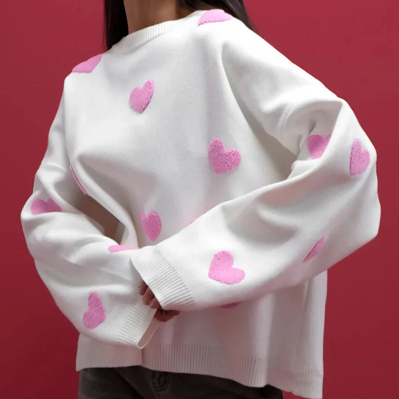 Hayden Charlotte™ | Hearts Sweater
