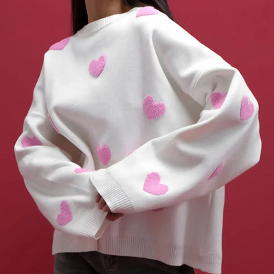 Hayden Charlotte™ | Hearts Sweater