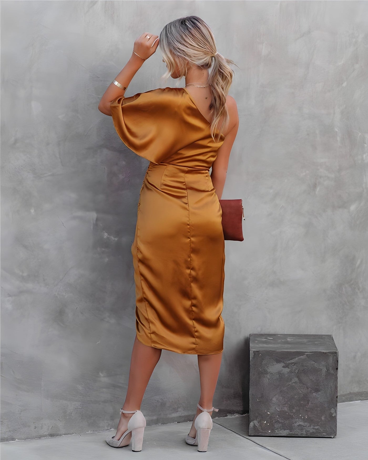 Hayden Celeste - Silk Cocktail Sundress