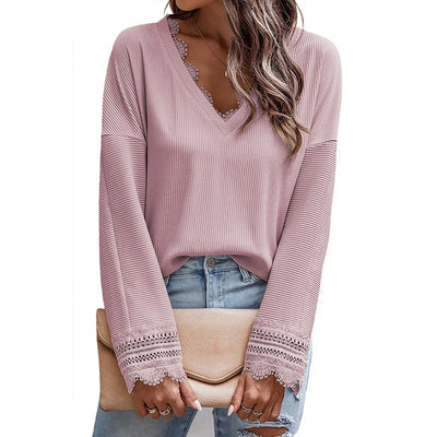 Hayden Amaris | Elegant Sweater With Lace