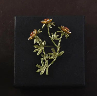 Hayden Flora | Women Vintage Floral Brooches