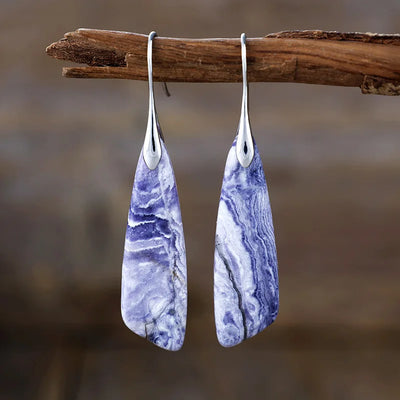 Hayden Amelia | Vintage Earrings With Colored Natural Stones