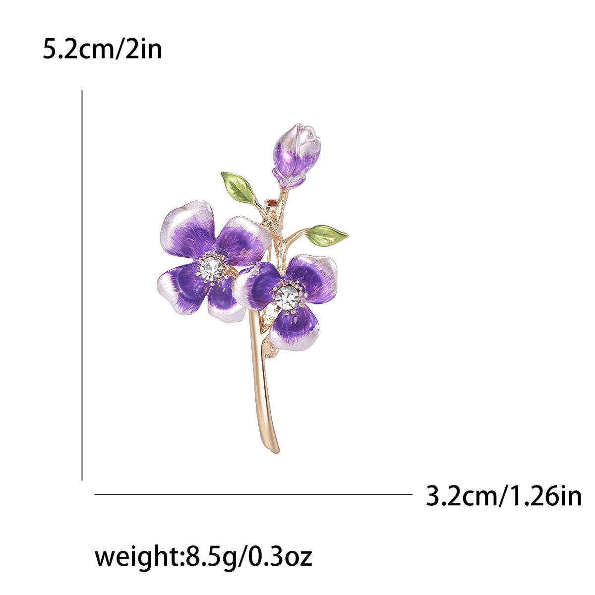 Hayden Ena | Special Vintage Floral Brooch