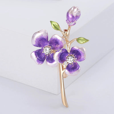 Hayden Ena | Special Vintage Floral Brooch