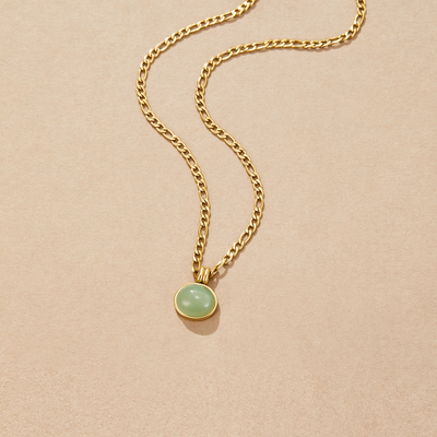 Hayden Liza | Jade Pendant Necklace