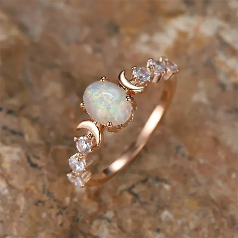 Hayden Huitan | Premium Opal Moonstone Ring