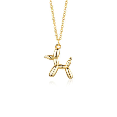 Hayden Abigail | 3D Balloon Dog Pendant Necklaces