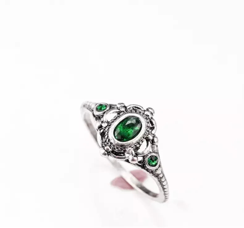 Hayden Brooke | Vintage Emerald BOHO Ring
