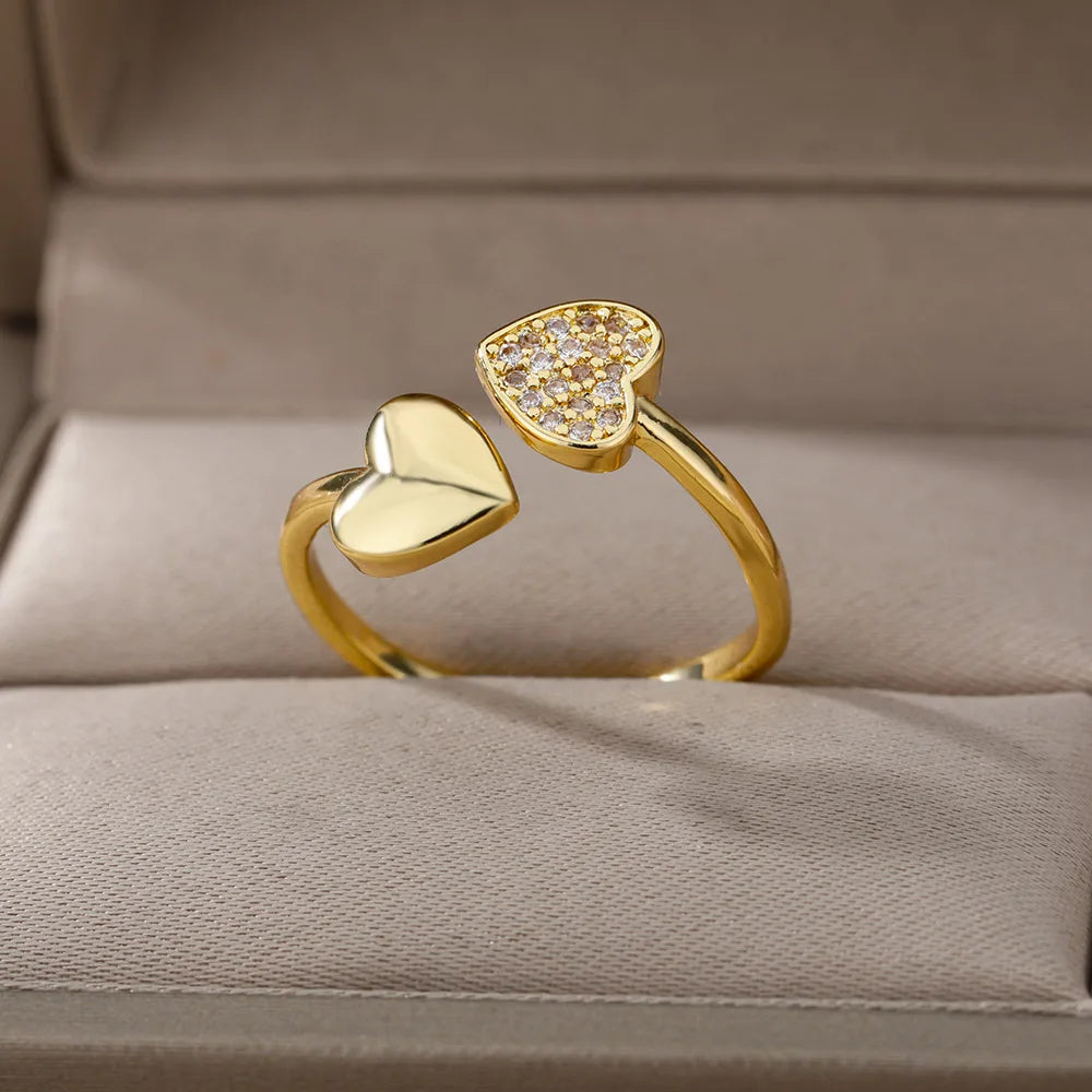 Hayden Britt | Double Heart Ring