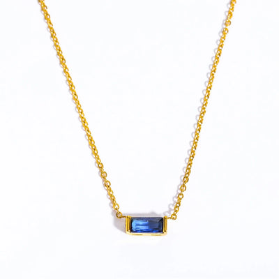 Hayden Nevaeh | Stainless Steel Birthstone Necklace