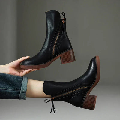 Hayden Klara™ | Leather Ankle Boots