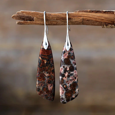 Hayden Amelia | Vintage Earrings With Colored Natural Stones