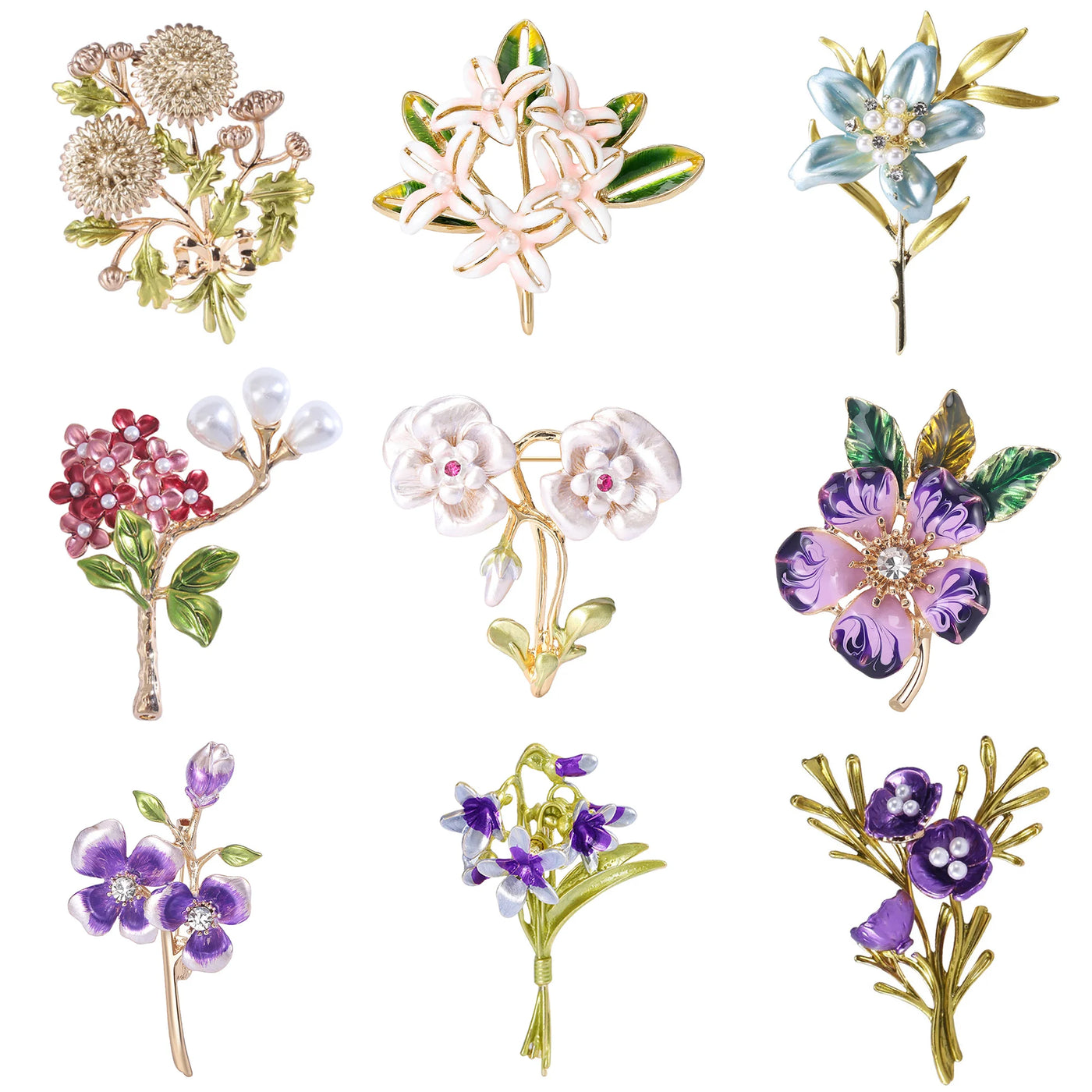 Hayden Ena | Special Vintage Floral Brooch