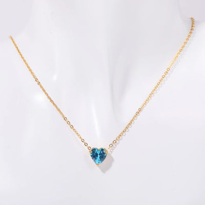 Hayden Sage | Birthstone Necklace Hearth Stone
