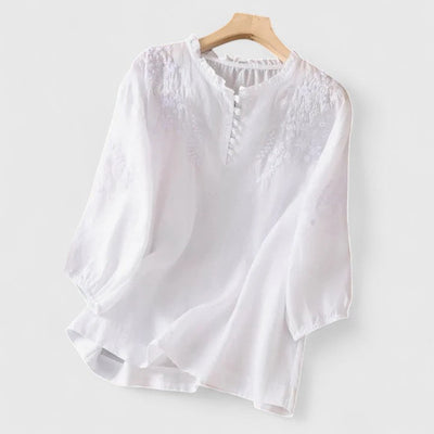 Hayden Leni | Elegant Button-Front Blouse