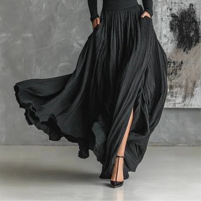 Hayden Aline™ | High Waist Maxi Skirt Plus Shirt