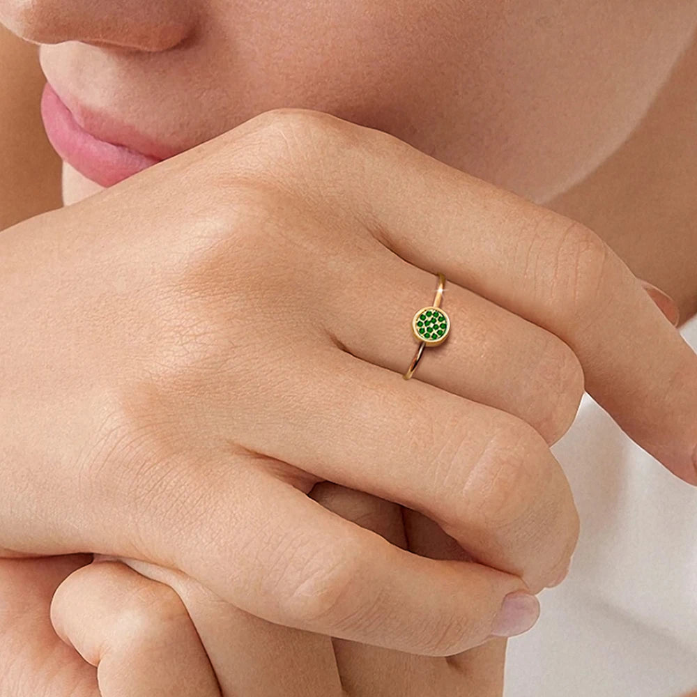 Hayden Emery | Zirconia Birthstone Ring