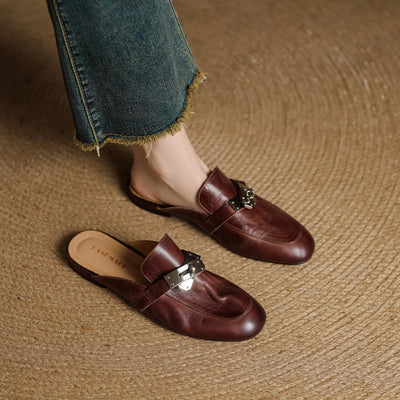 Hayden Amalia™ | Elegant Leather Mules