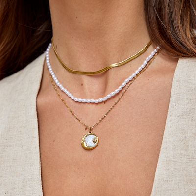 Hayden Tatum | Snake Chain Gold Necklace