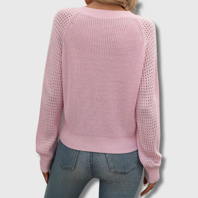Hayden Mandie | Elegant V-Neck Sweater