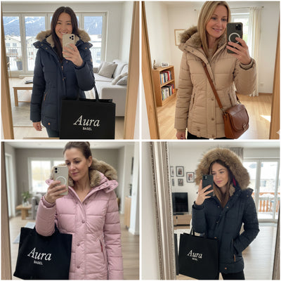 Marylin™ – Manteau d’hiver chaud avec doublure en fourrure