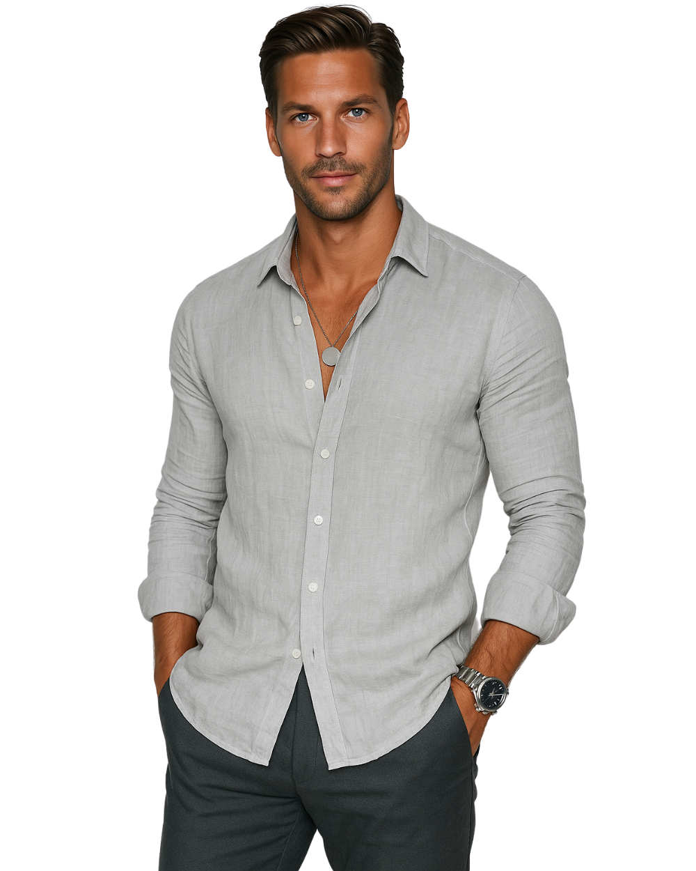 Hayden Angelo | Linen men's summer shirt