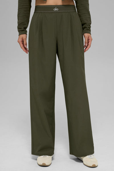 Suit Up Trouser (Regular) - Green Olive