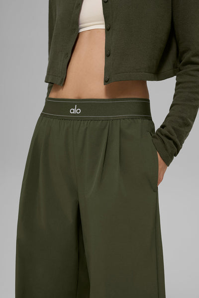 Suit Up Trouser (Regular) - Green Olive