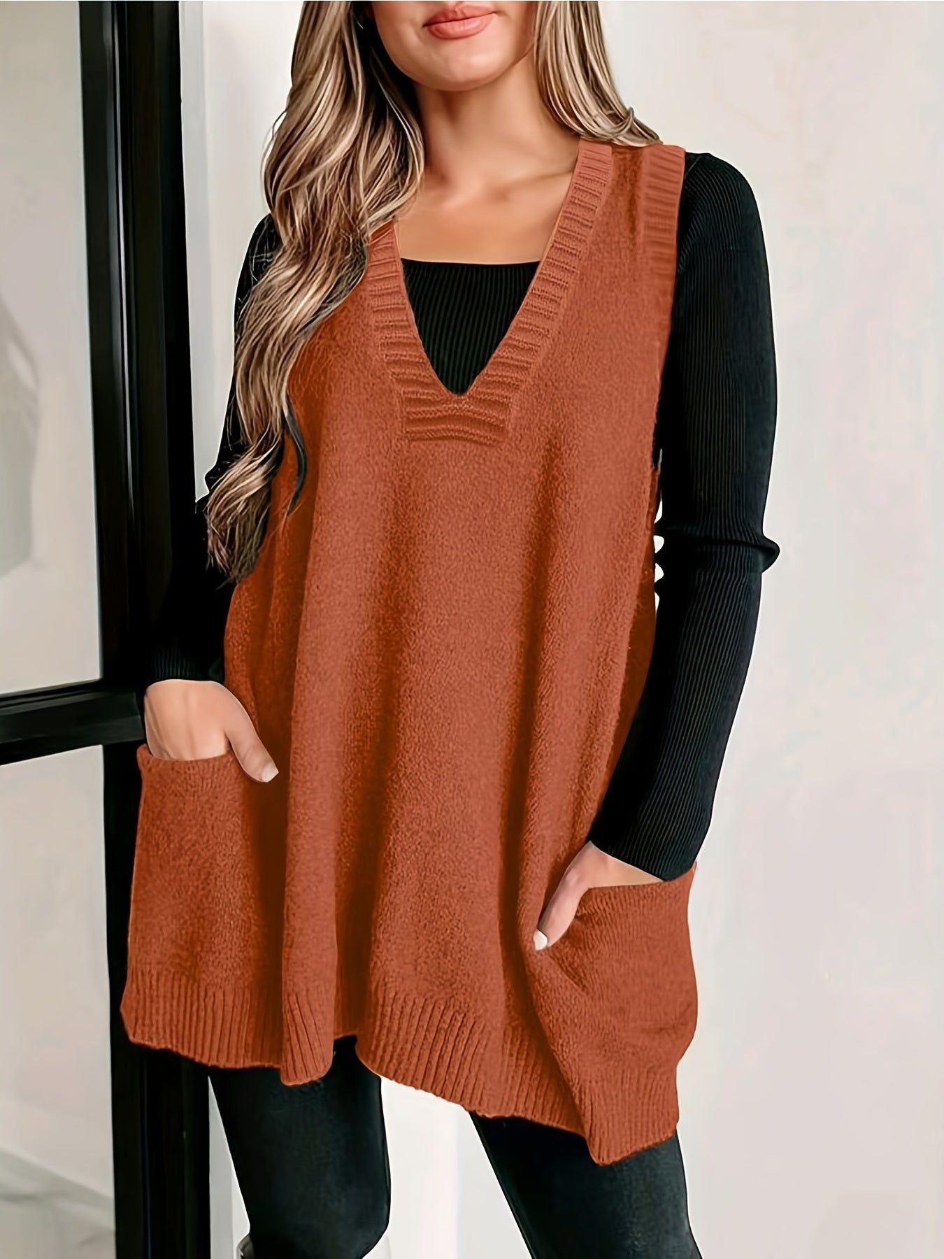 Hayden Helen | Casual V-Neck Vest