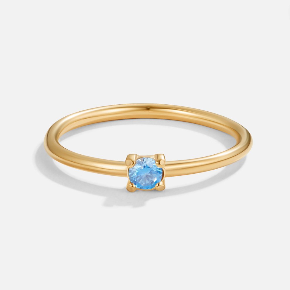 Hayden Daisy | Unique Birthstone Rings