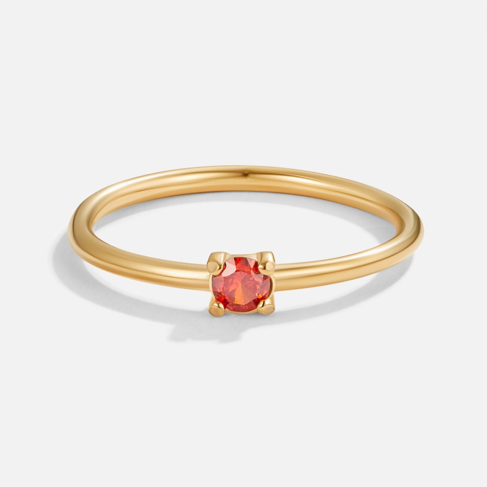 Hayden Daisy | Unique Birthstone Rings