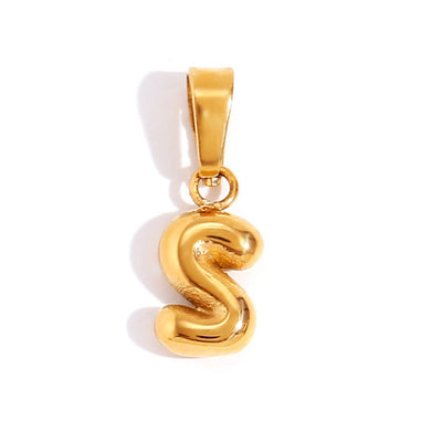 Hayden Aila | Chic Bubble Letter Necklace