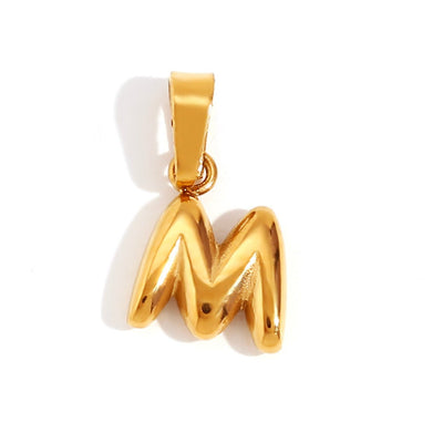Hayden Aila | Chic Bubble Letter Necklace