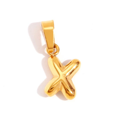 Hayden Aila | Chic Bubble Letter Necklace