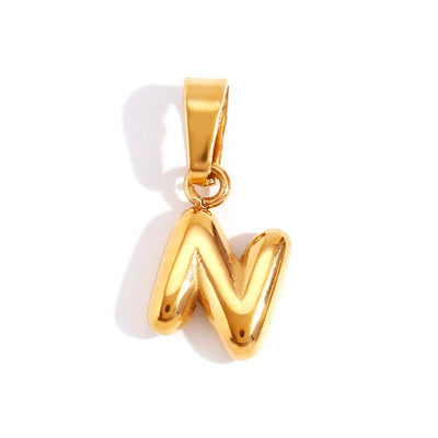Hayden Aila | Chic Bubble Letter Necklace